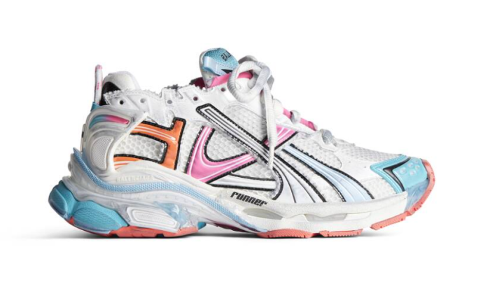 Ba*len*cia*ga runner panelled sneakers