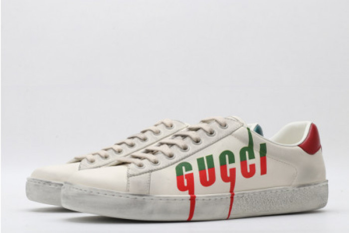 G*u*i ace embroidered low-top sneaker 576137 a38v0 9090