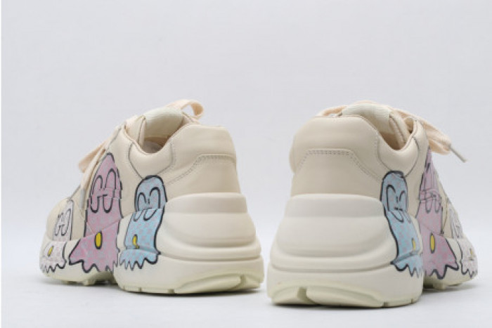 G*u*i rhyton leather sneaker