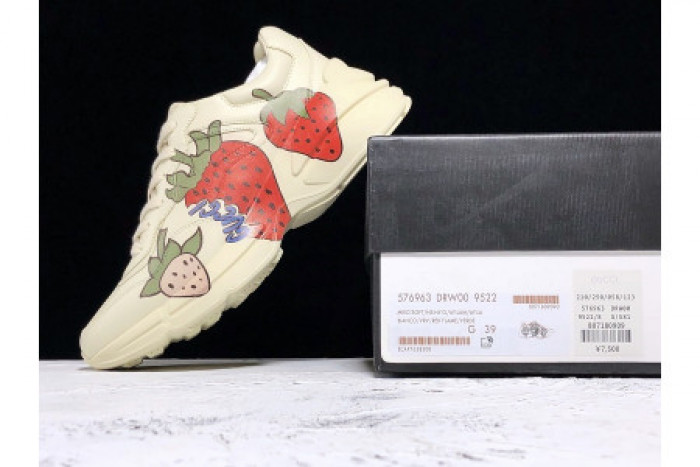 G*u*i 2019 ss casual style leather low-top sneakers 576963 drw00 9522