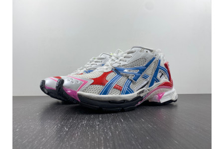 BALCIA Runner White Red Blue