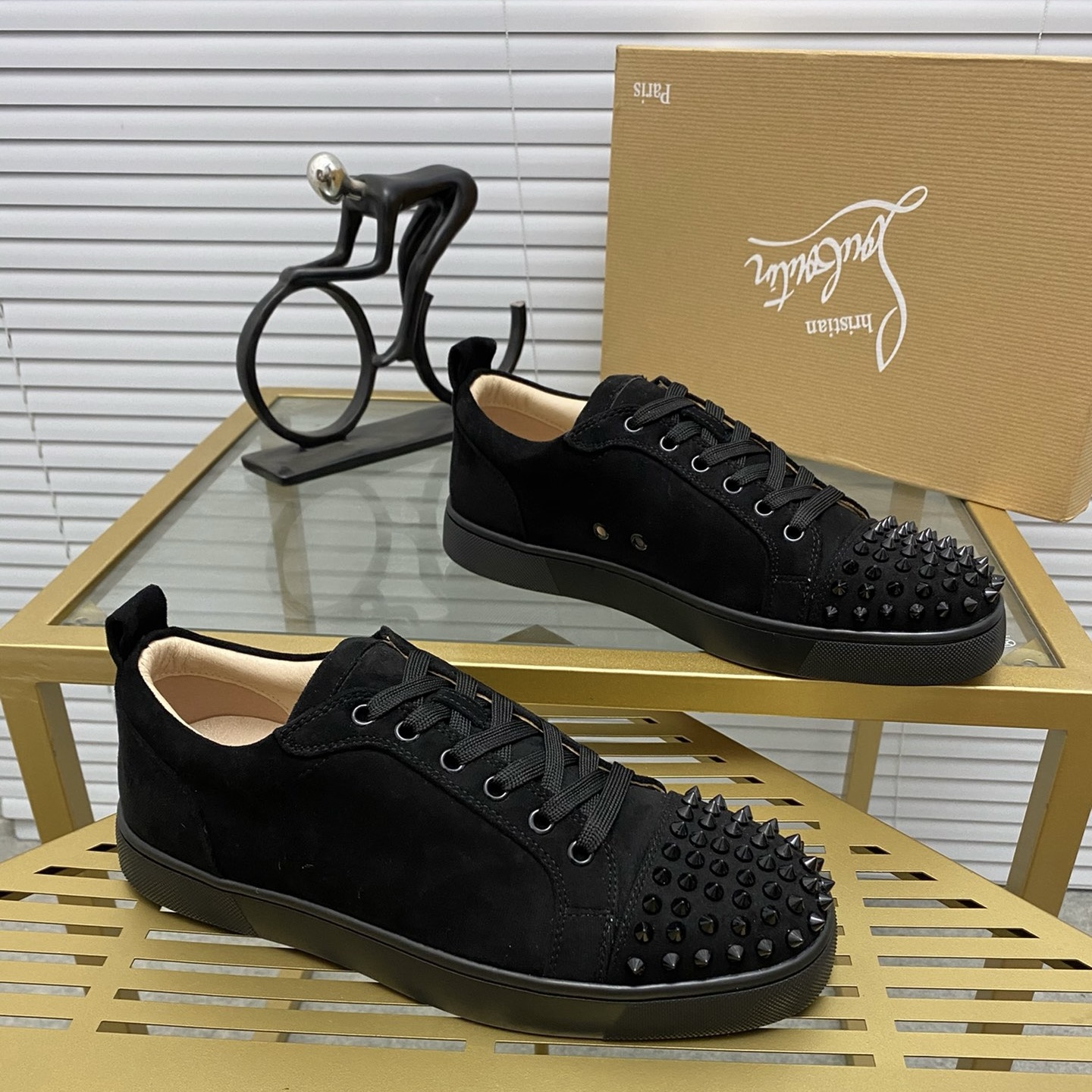 Ch**an louboutin l0*is junior spikes