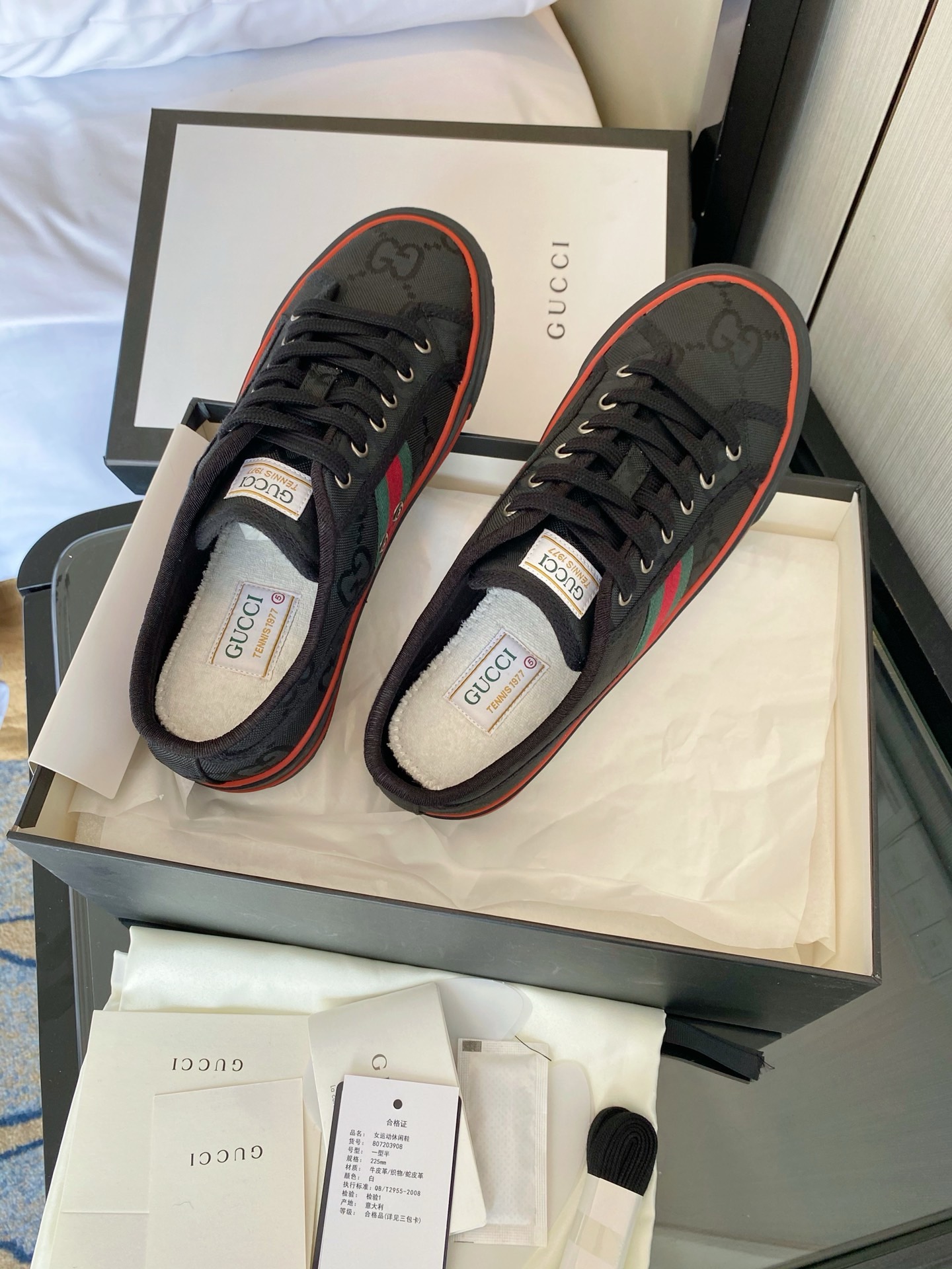 gg G*u*i tennis 1977 sneaker